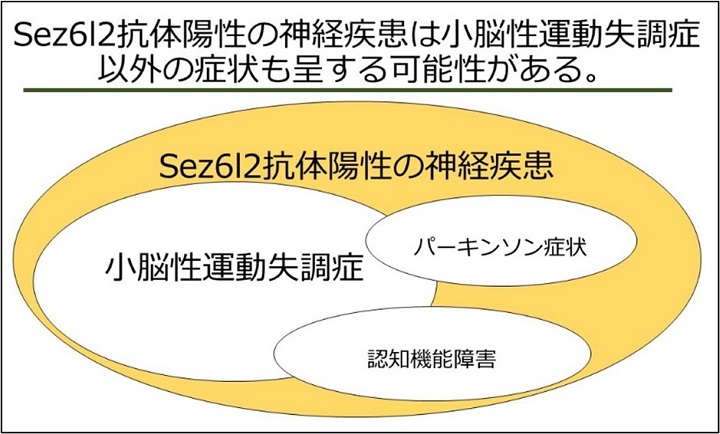 急性小脳失調症にはどのような合併症が関係していますか?