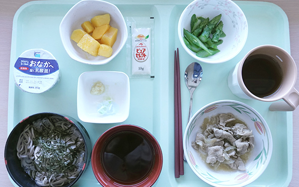 麺類の食事